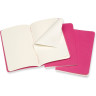 Блокнот MOLESKINE CAHIER JOURNAL POCKET нелинованный, розовый неон CH013D17