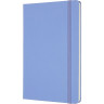 Блокнот MOLESKINE CLASSIC LARGE нелинованный, голубая гортензия QP062B42