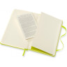 Блокнот MOLESKINE CLASSIC POCKET нелинованный, лаймовый QP012C2
