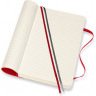 Блокнот MOLESKINE CLASSIC SOFT EXPANDED LARGE линейка, красный QP616EXPF2