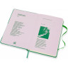 Блокнот MOLESKINE LIMITED EDITION BOB DYLON LARGE, линейка, зеленый LEBDQP060A