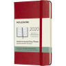 Еженедельник MOLESKINE Classic Weekly Pocket, красный DHF212WH2