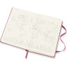 Еженедельник MOLESKINE Classic Weekly Notebook Pocket, фуксия DHD1612WN2