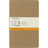 Набор блокнотов MOLESKINE Cahier Journal Large, линейка, бежевый, 3 шт. QP416