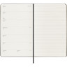 Еженедельник MOLESKINE CLASSIC WKNT LARGE (черный) недатированный DHUNDB12WN301